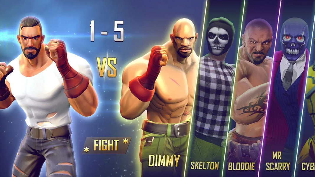 Karate King : Fighting Games - عکس بازی موبایلی اندروید