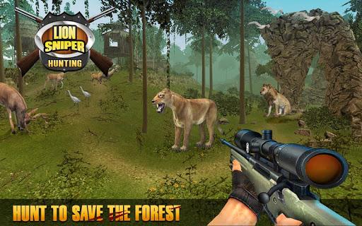 Lion Sniper Hunting Game - Safari Animals Hunter - عکس بازی موبایلی اندروید