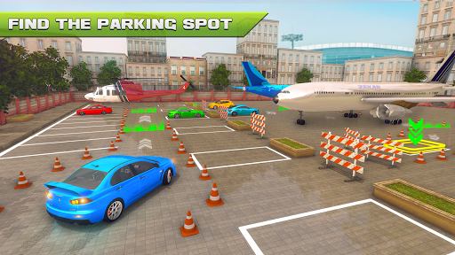 Airport Car Driving Games: Parking Simulator - عکس بازی موبایلی اندروید