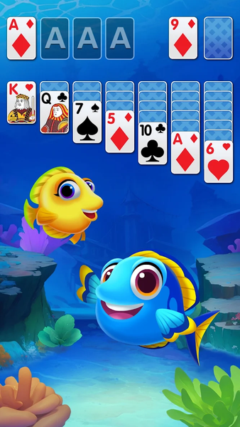 Solitaire Fish Game - عکس بازی موبایلی اندروید
