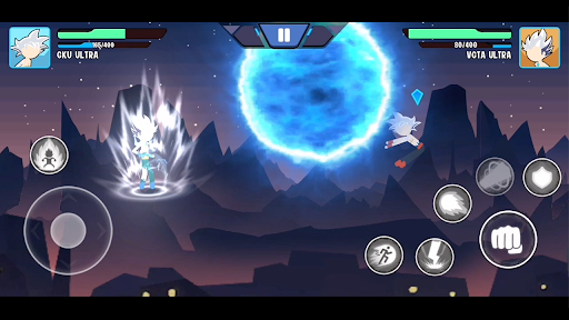 Stick Battle: Dragon Super Z Fighter - Gameplay image of android game