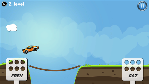 Mountain Car Racing - Gameplay image of android game