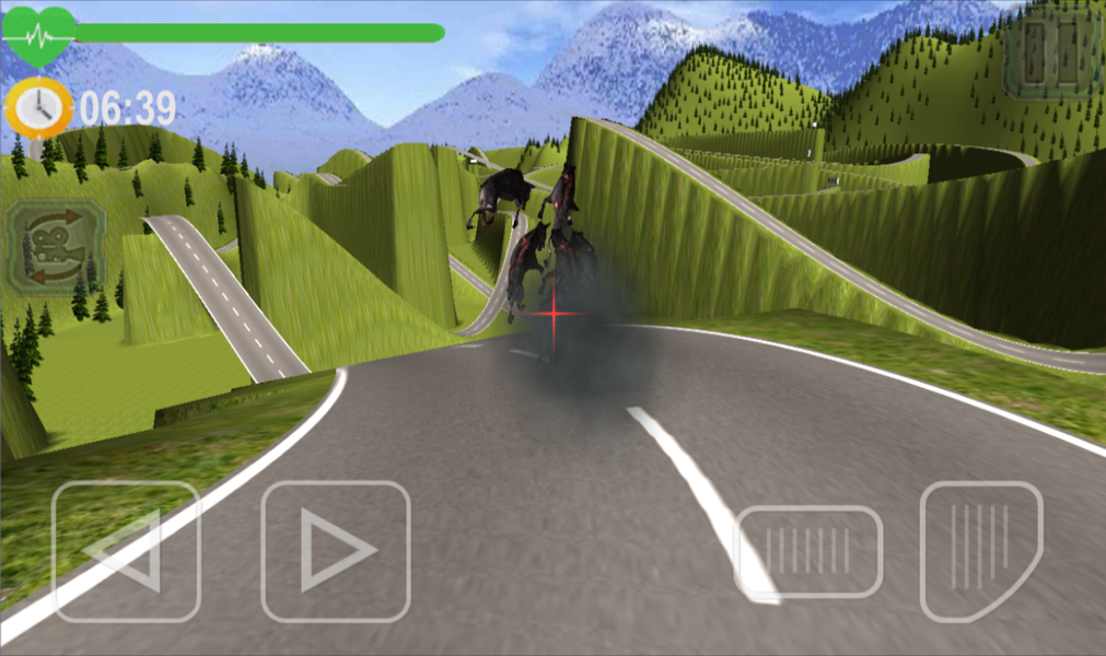 Zombie Highway : Bike Driver - عکس بازی موبایلی اندروید