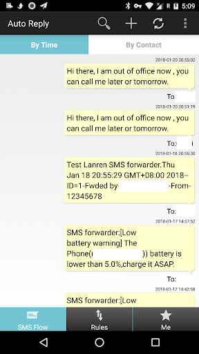 SMS Auto reply--When driving - عکس برنامه موبایلی اندروید