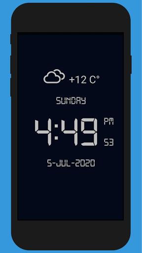SmartClock - LED Digital Clock - عکس برنامه موبایلی اندروید
