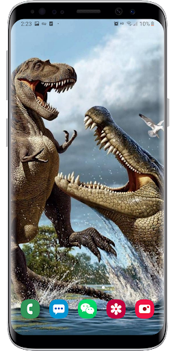 Dinosaur 4K HD wallpaper - Image screenshot of android app