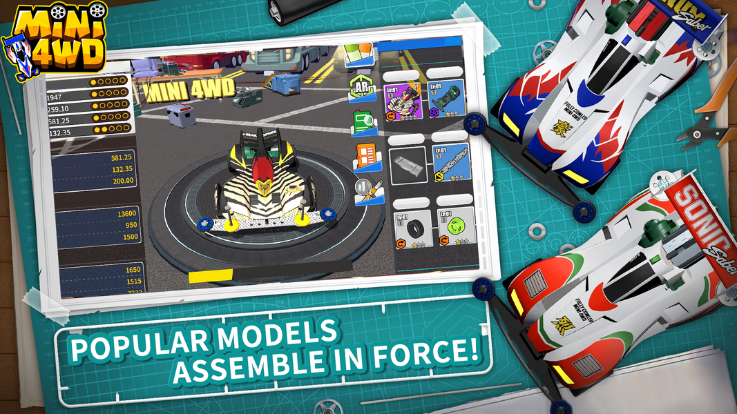 Mini4WD - Gameplay image of android game