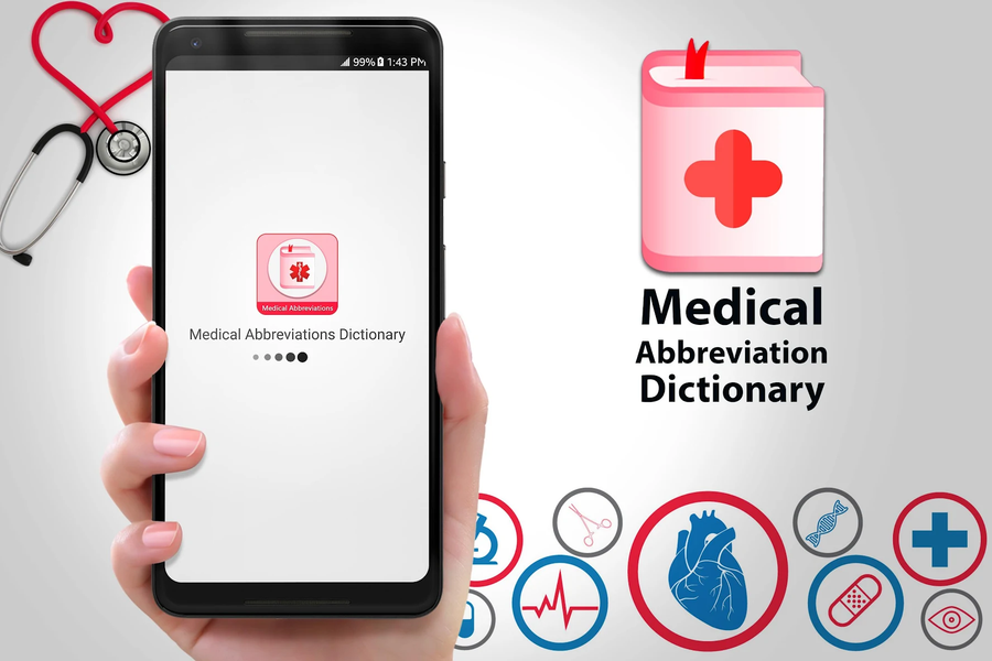 Medical Abbreviations Dict. - Image screenshot of android app