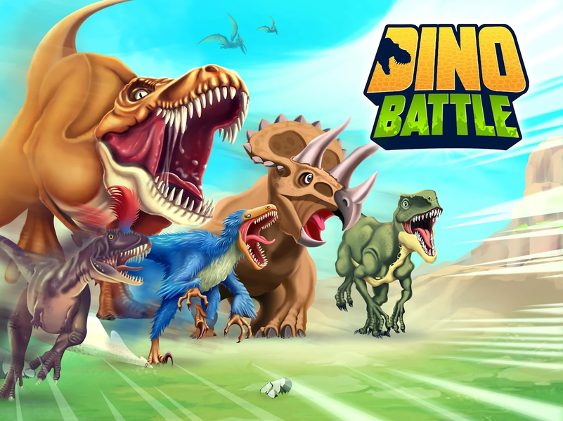 Dino Battle - عکس بازی موبایلی اندروید