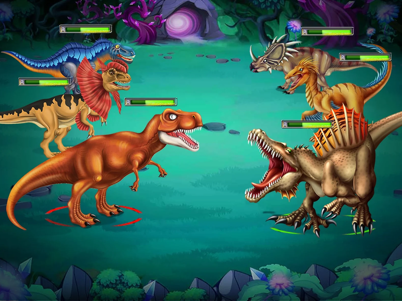 Dino Battle - عکس بازی موبایلی اندروید