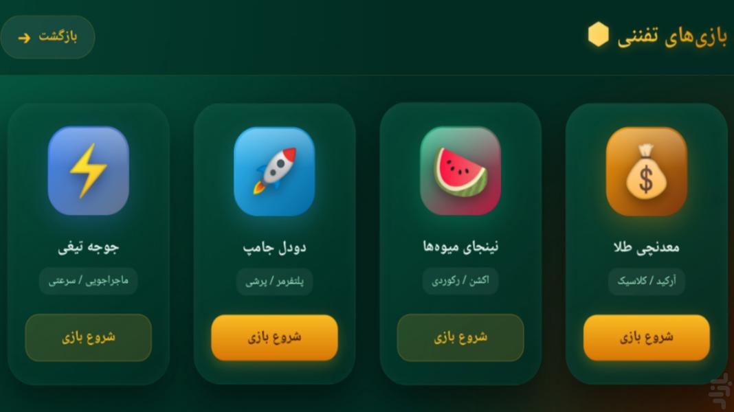 فینگیل ۳ 🎮 کمتر از ۱ مگابایت - عکس بازی موبایلی اندروید