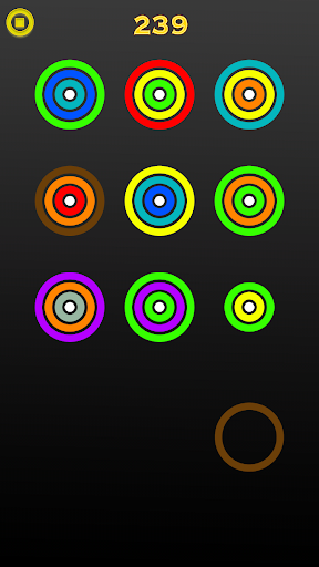 Circles galaxy - Gameplay image of android game