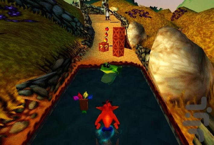 Crash Bandicoot 3 Warped - Gameplay image of android game