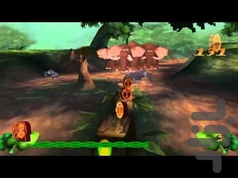 تارزان مرد جنگل - Gameplay image of android game