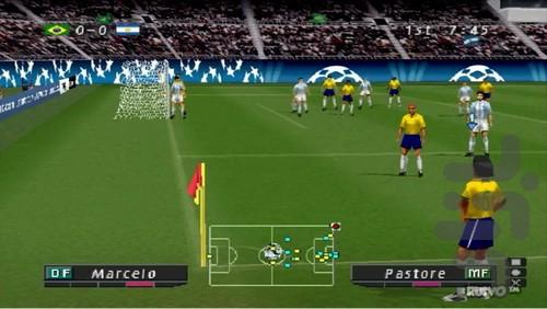 UEFA باگزارشگر فارسی - Gameplay image of android game