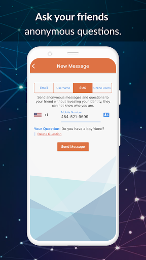 ZigZag - Random Anonymous Chat - عکس برنامه موبایلی اندروید
