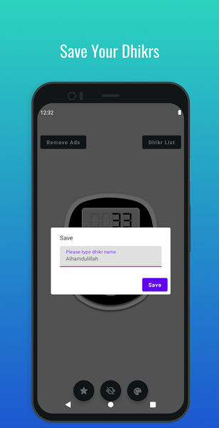 Digital Tasbeeh Counter - Image screenshot of android app