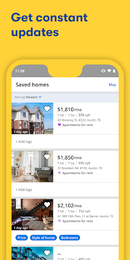 Apartments & Rentals - Zillow - Image screenshot of android app