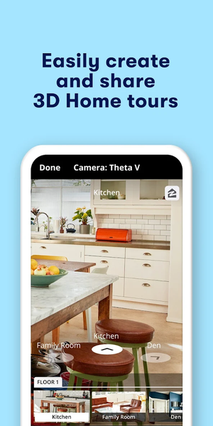 Zillow 3D Home Tours - عکس برنامه موبایلی اندروید