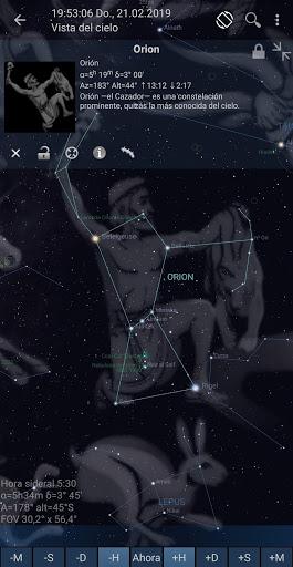 Mobile Observatory Free - Astronomy - عکس برنامه موبایلی اندروید