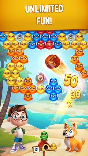 Bubble Birds V - Color Birds Shooter - Gameplay image of android game