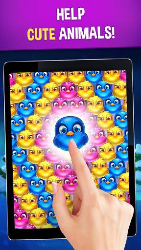 Bubble Birds V - Color Birds Shooter - Gameplay image of android game