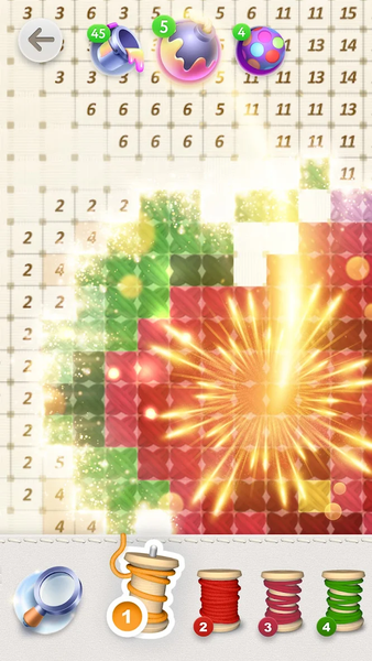 Magic Cross Stitch: Pixel Art - Image screenshot of android app