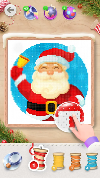 Magic Cross Stitch: Pixel Art - Image screenshot of android app
