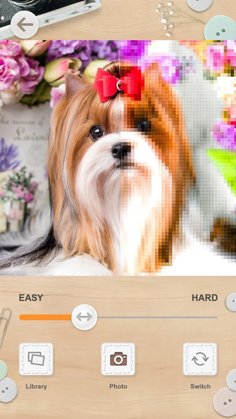 Magic Cross Stitch: Pixel Art - Image screenshot of android app