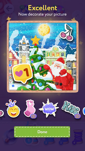 Magic Cross Stitch: Pixel Art - Image screenshot of android app