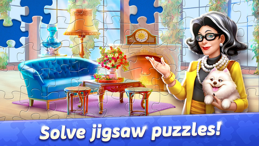 Jigsaw Puzzle Villa－Design - Gameplay image of android game
