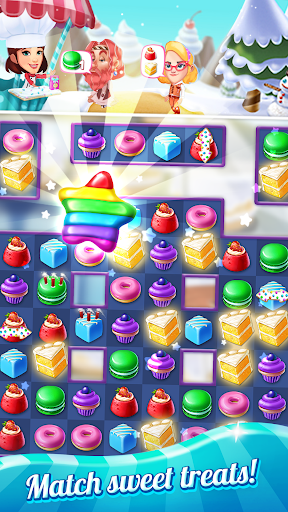 Crazy Cake Swap: Matching Game - Gameplay image of android game