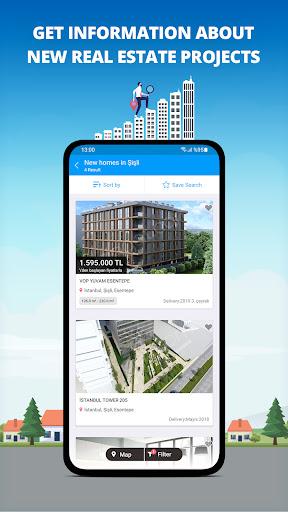 Zingat: Property Search Turkey - عکس برنامه موبایلی اندروید