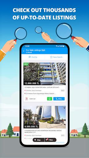 Zingat: Property Search Turkey - عکس برنامه موبایلی اندروید