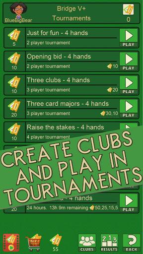 Bridge V+ fun bridge card game - عکس بازی موبایلی اندروید