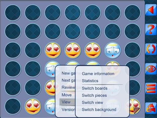 Four In A Line V+, multiplayer connect ۴ game - عکس بازی موبایلی اندروید