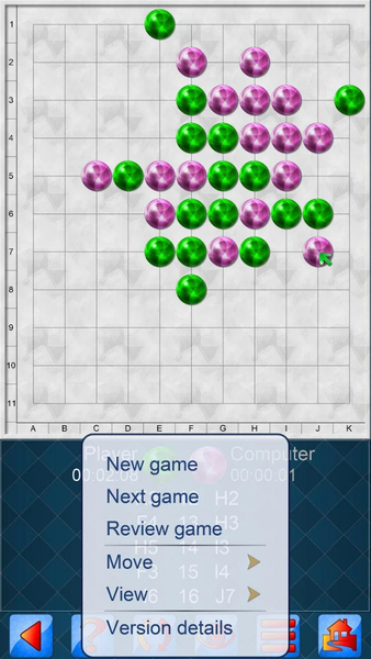 Gomoku, ۵ in a row board game - عکس بازی موبایلی اندروید