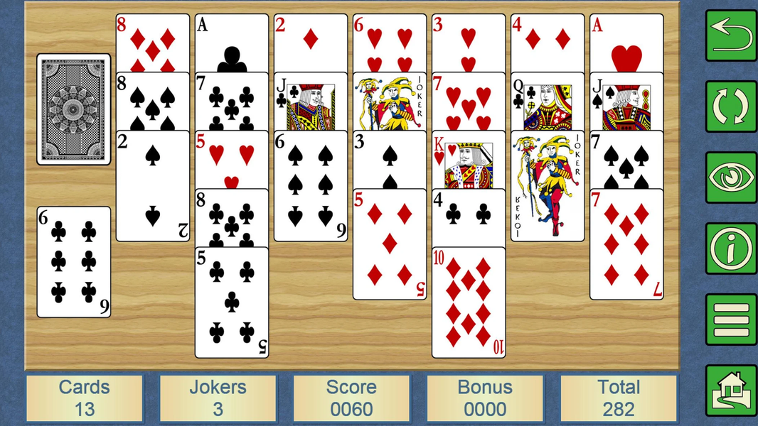 HomeRun V+ - card solitaire - عکس بازی موبایلی اندروید