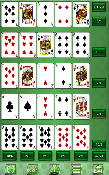 Poker Solitaire card game. - عکس بازی موبایلی اندروید