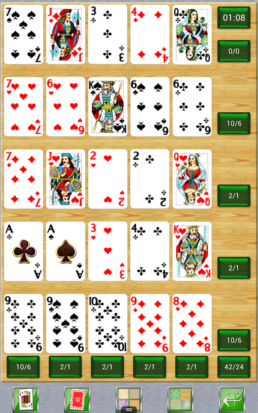 Poker Solitaire card game. - عکس بازی موبایلی اندروید