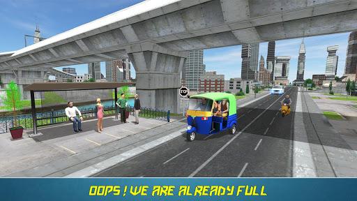 Tuk Tuk Auto Rickshaw Driving - Gameplay image of android game