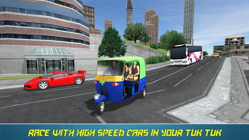 Tuk Tuk Auto Rickshaw Driving - عکس بازی موبایلی اندروید