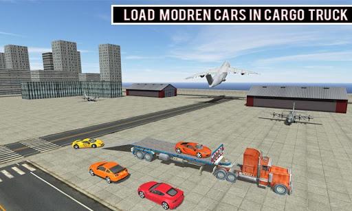 Modern Car Transporter Plane - Image screenshot of android app