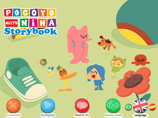 Pocoyo meets Nina - Storybook - عکس برنامه موبایلی اندروید
