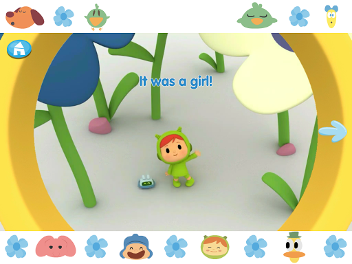 Pocoyo meets Nina - Storybook - عکس برنامه موبایلی اندروید