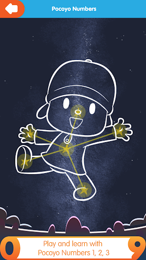 Pocoyo's Numbers game: ۱, ۲, ۳ - عکس برنامه موبایلی اندروید
