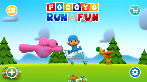 Pocoyo Run & Fun: Cartoon Jump - Gameplay image of android game