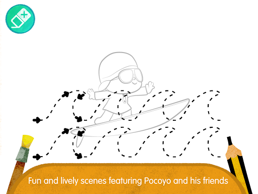 Pocoyo Pre-Writing Lines & Strokes for Kids - عکس برنامه موبایلی اندروید