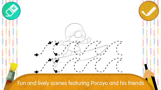 Pocoyo Pre-Writing Lines & Strokes for Kids - عکس برنامه موبایلی اندروید
