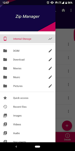 Zip File Reader - Zip & Unzip - عکس برنامه موبایلی اندروید